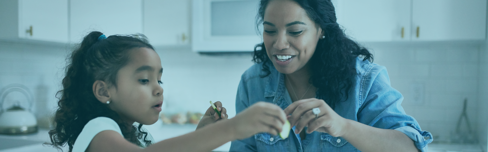 Consumer Loans | Mother cooking with daughter