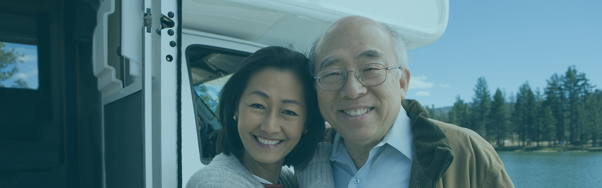 Senior Couple with Trailer | Recreational Vehicle Loans hero